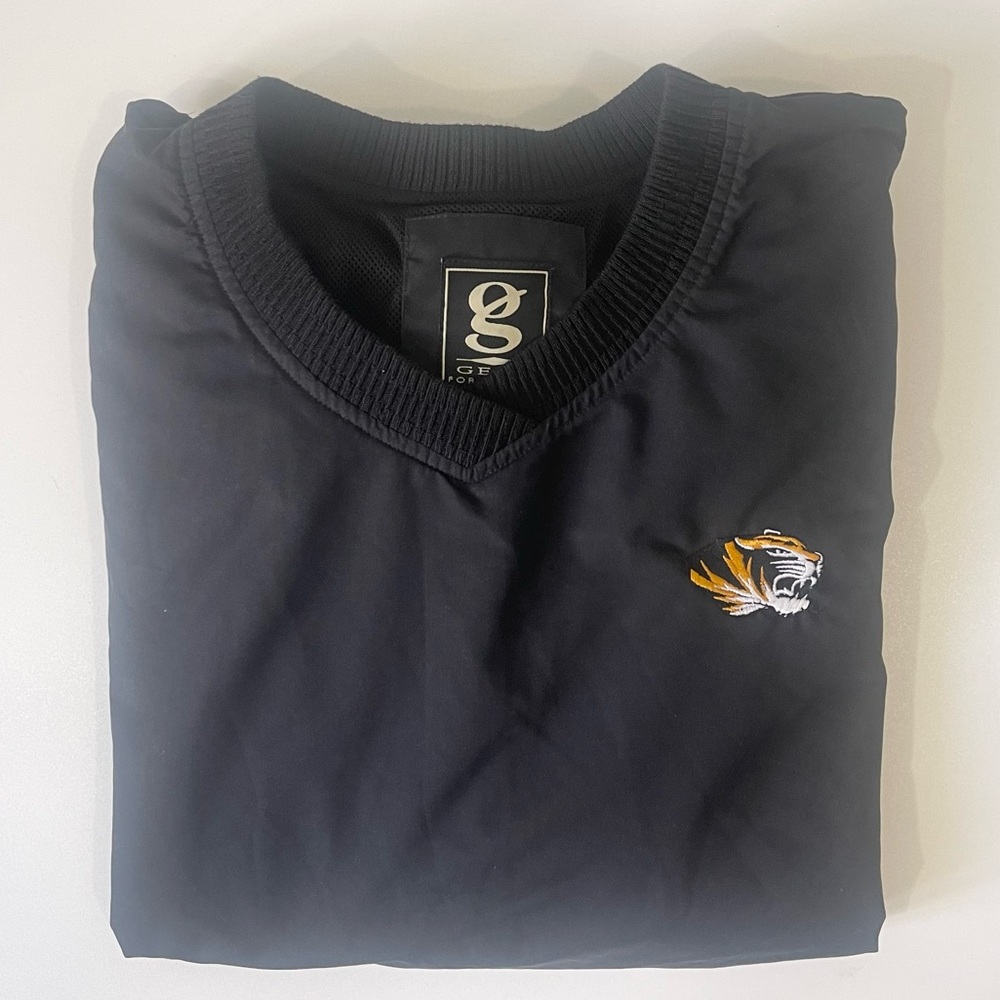 University of Missouri Mizzou Tigers Black Vest Size XL